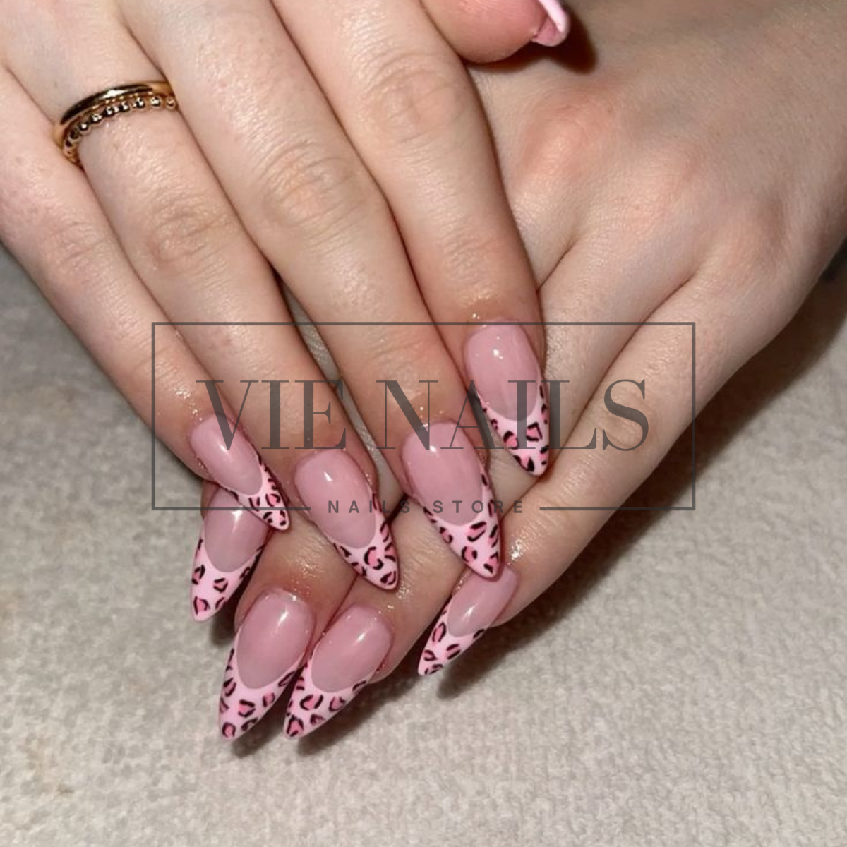 Pink Leopard Accent